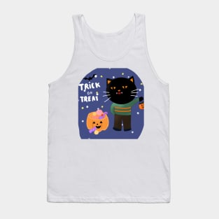 Trick or treat Halloween Tank Top